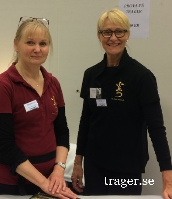 Kursledare Birgitta Hultqvist och Åsa Lundell trager.se